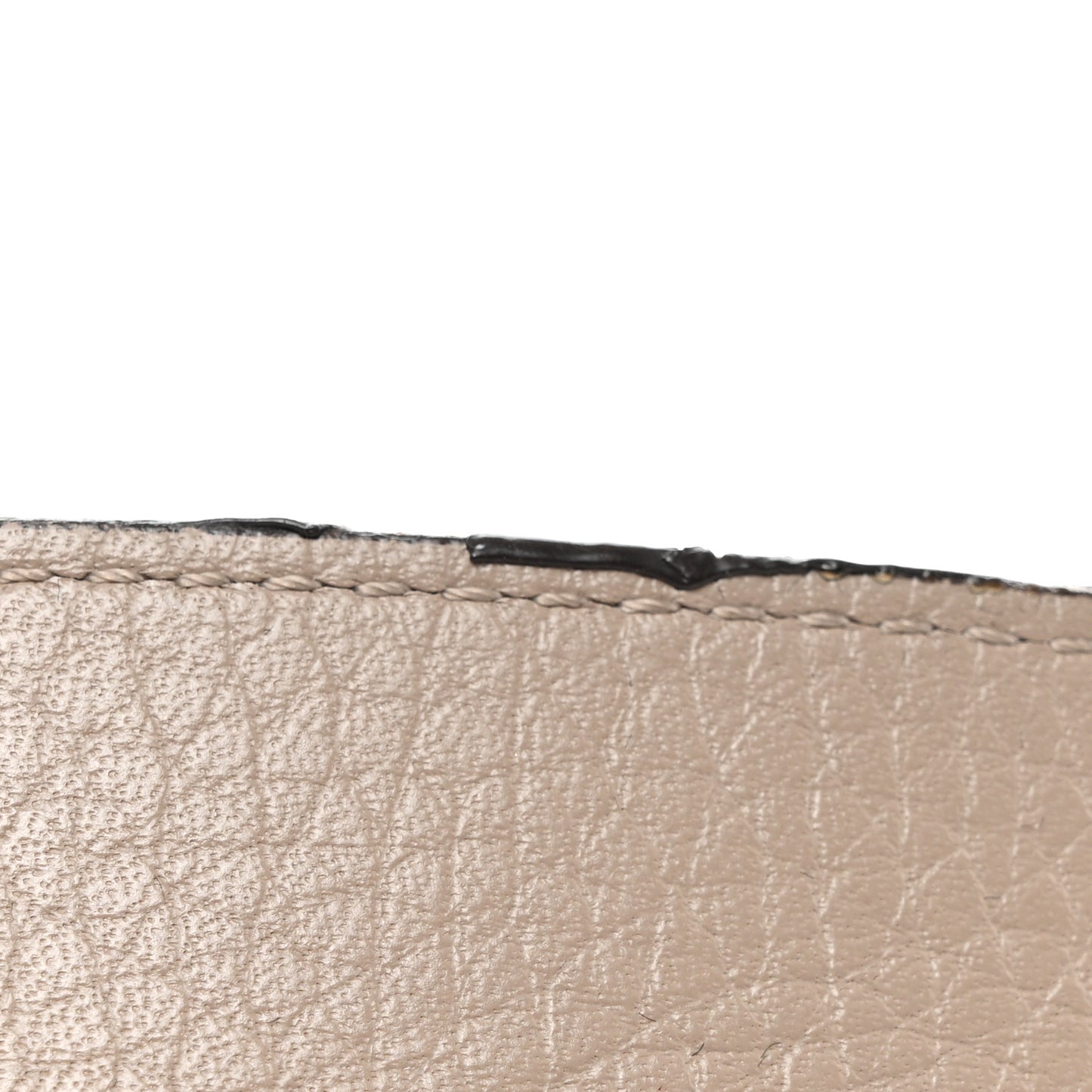 Taurillon Calfskin 30mm LV Initiales Belt 80 32 Galet Corail