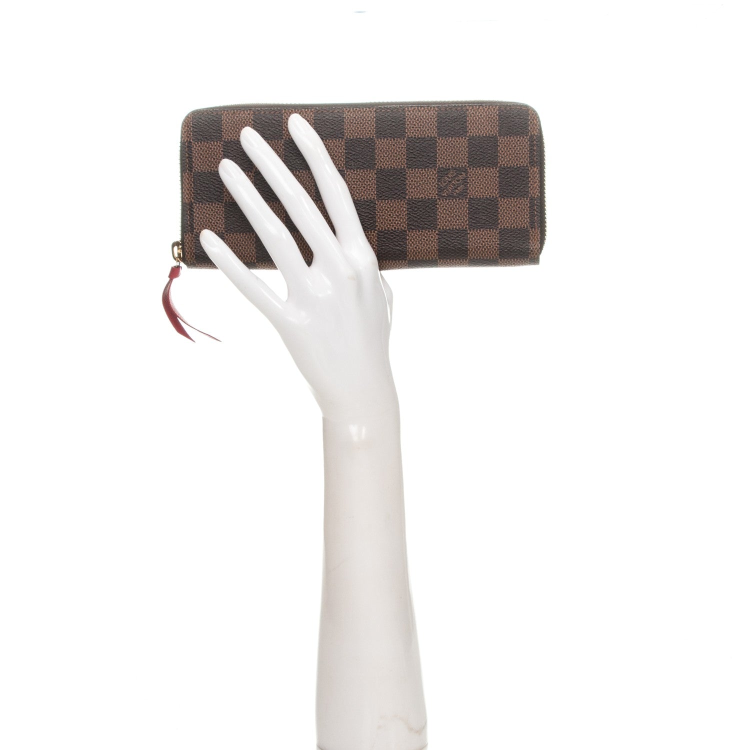 Louis Vuitton Damier Ebene Clemence Wallet 2 of 7