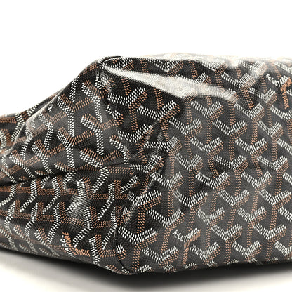 Goyard Goyardine Boheme Hobo Black Gold 9 of 10