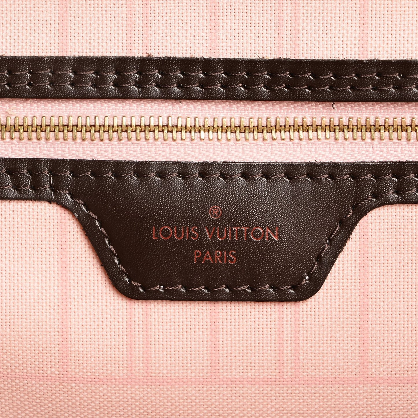 Damier Ebene Neo Neverfull MM Rose Ballerine