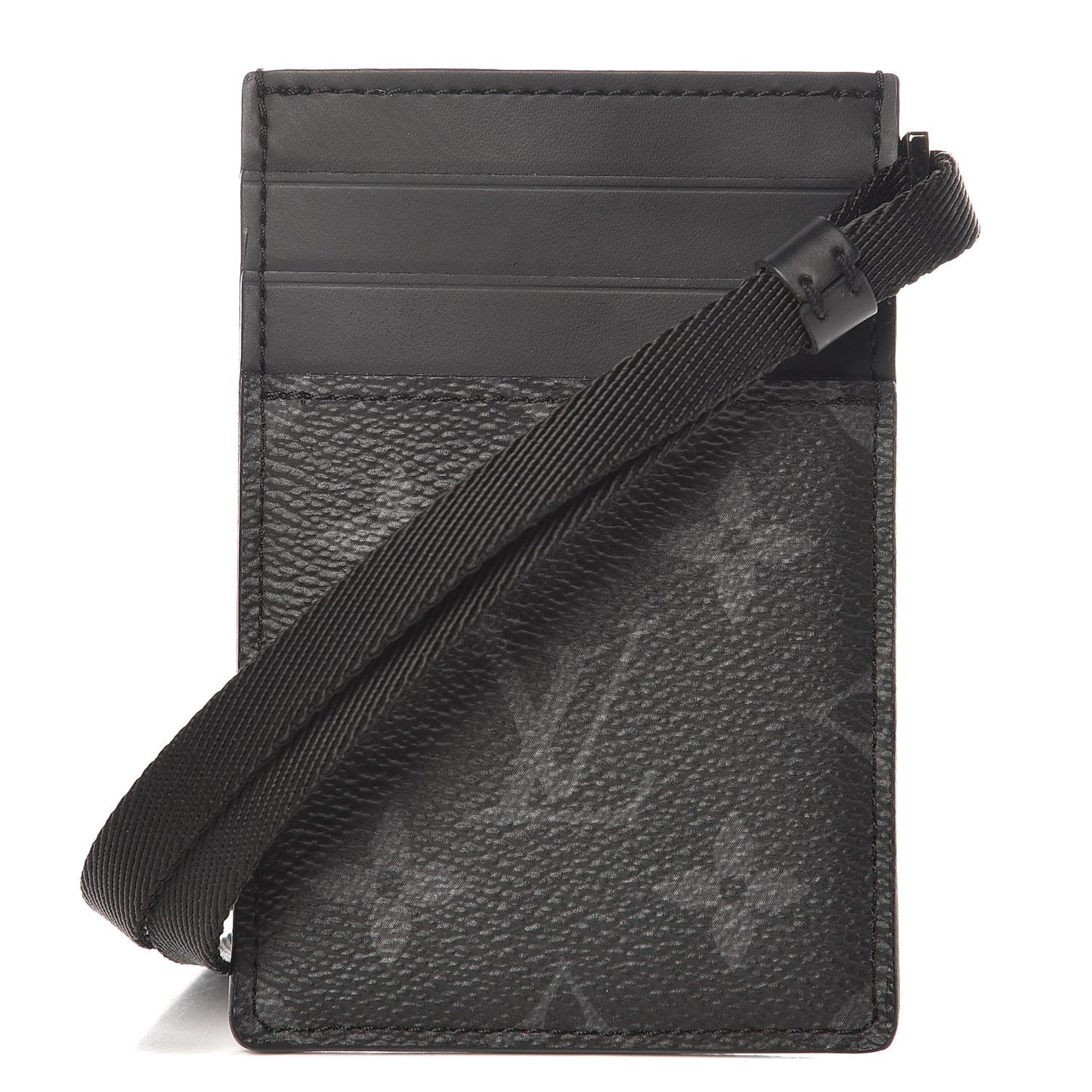 Monogram Eclipse Ribbon Card Holder
