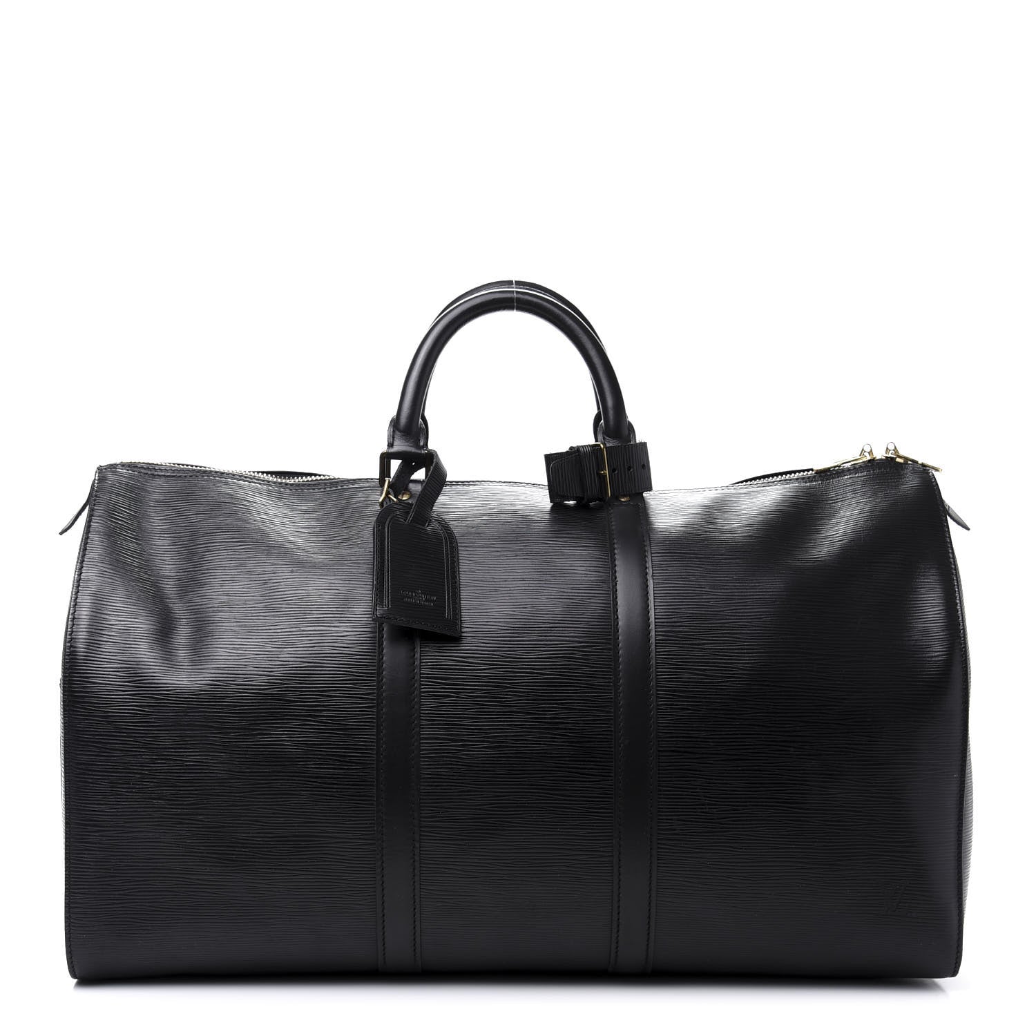 Louis Vuitton Epi Keepall 50 Black 1 of 13