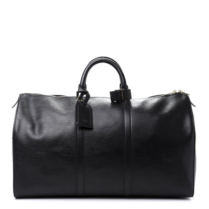 Louis Vuitton Epi Keepall 50 Black 1 of 13