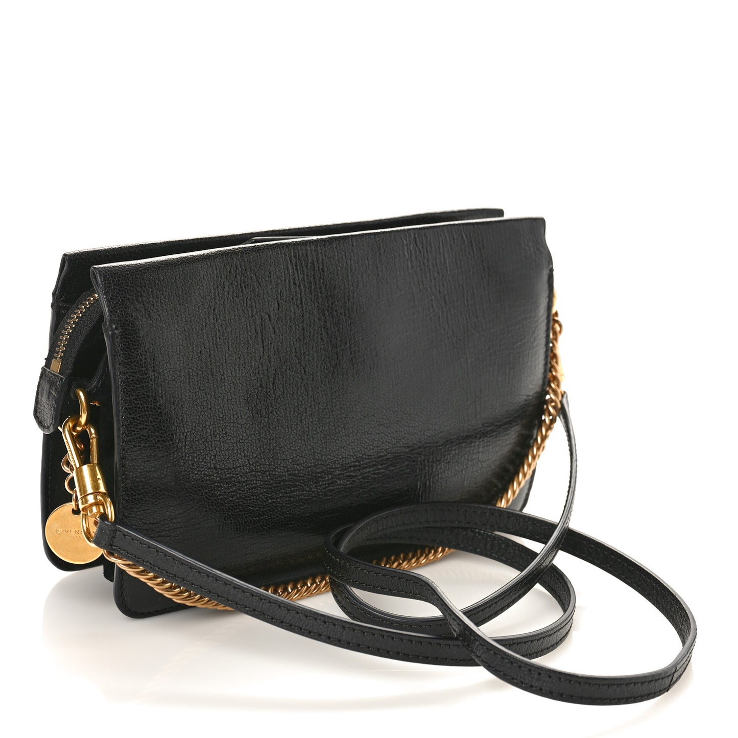 Goatskin Suede Cross 3 Crossbody Bag Black