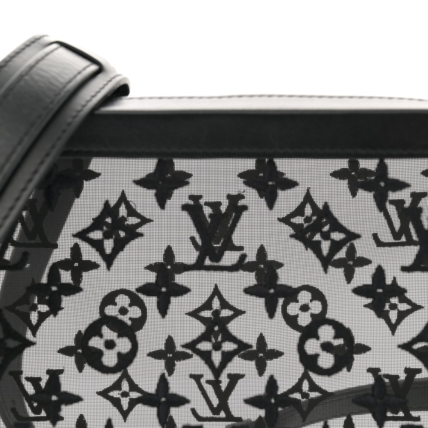 Monogram See Through Soft Trunk Black