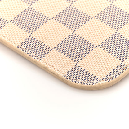 Louis Vuitton Damier Azur Neverfull PM Pochette 8 of 9