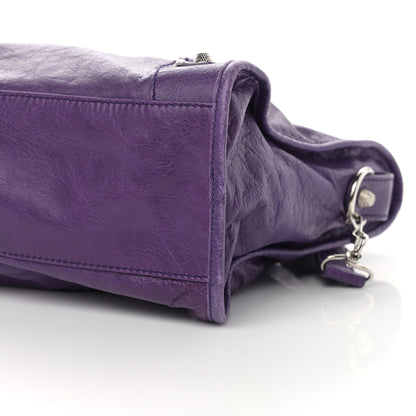 Balenciaga Agneau Giant 12 Silver Hardware City Dark Violet 10 of 15