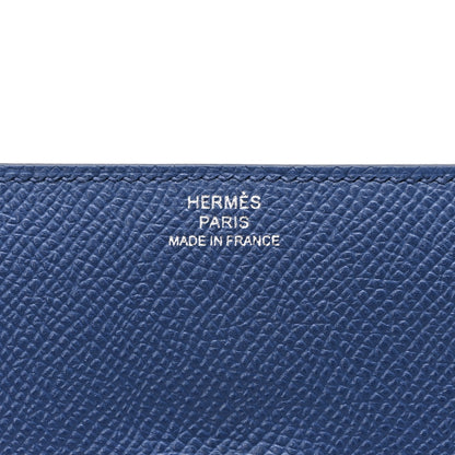 Hermes Epsom Clic 12 Wallet Bleu Brighton 6 of 6