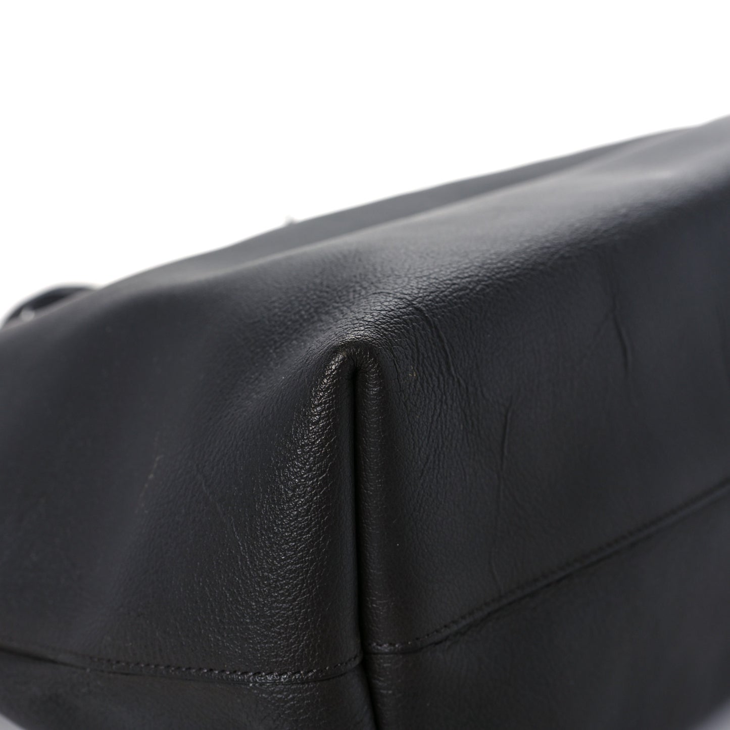 Calfskin Large Shopping Tote Fog