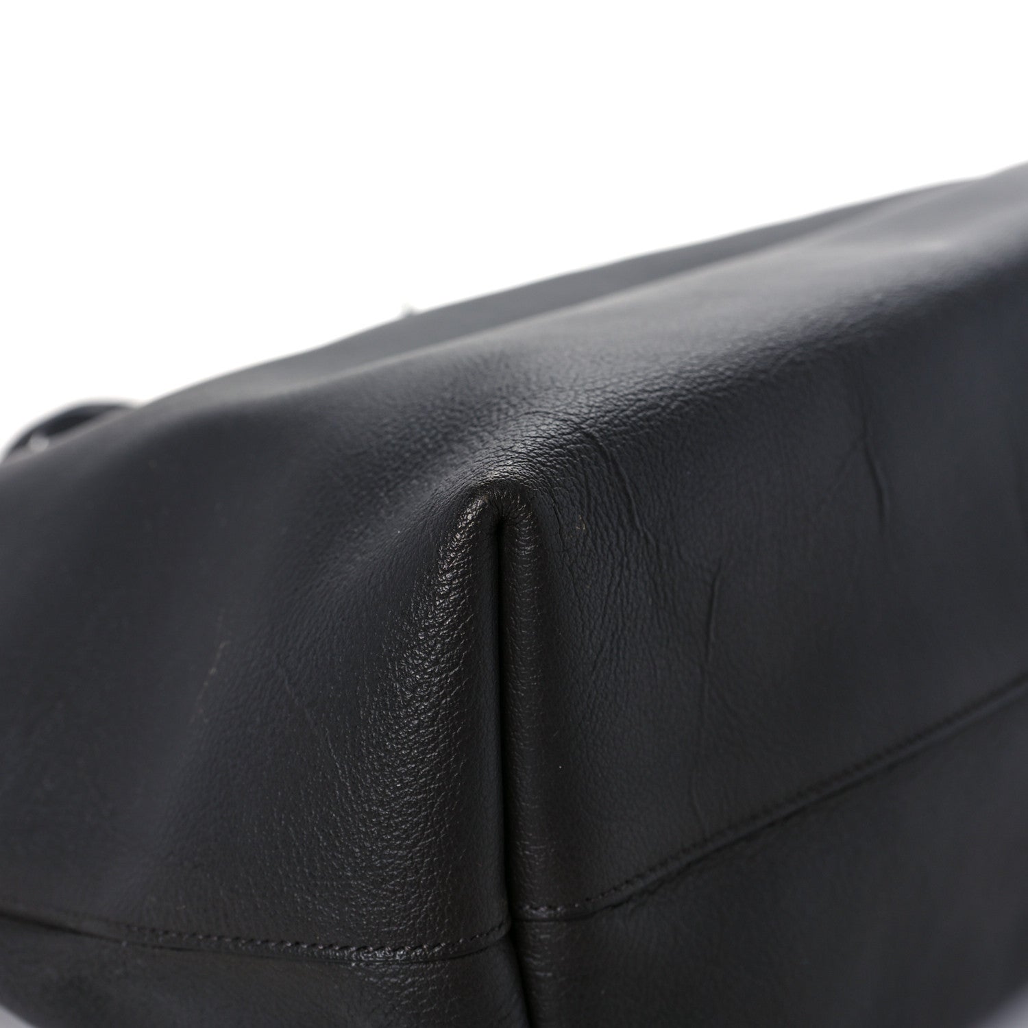 Saint Laurent Calfskin Large Shopping Tote Fog 8 of 13
