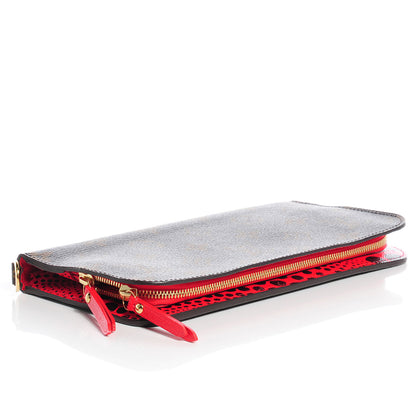 Louis Vuitton Monogram Kusama Waves Insolite Wallet Red 4 of 7