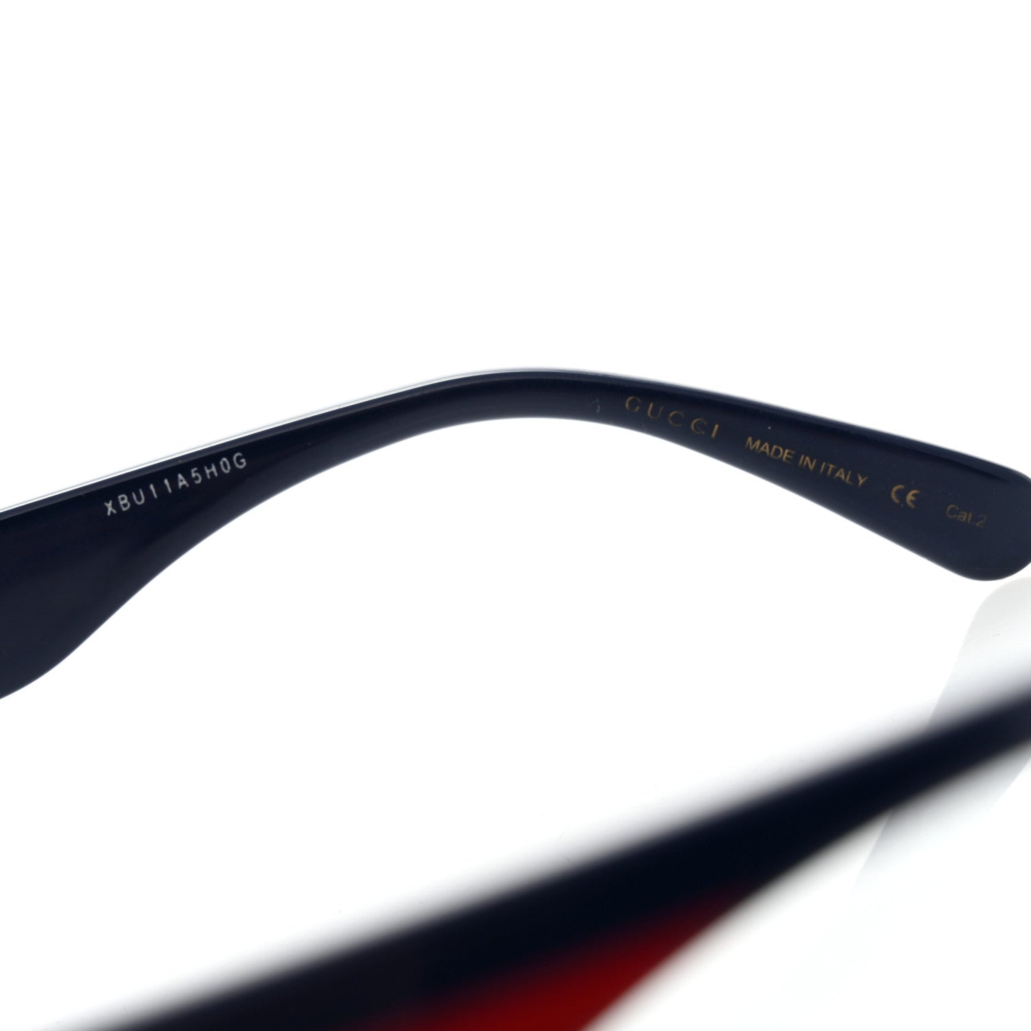Gucci Acetate Square GG Web Sunglasses GG0713S Black 6 of 8