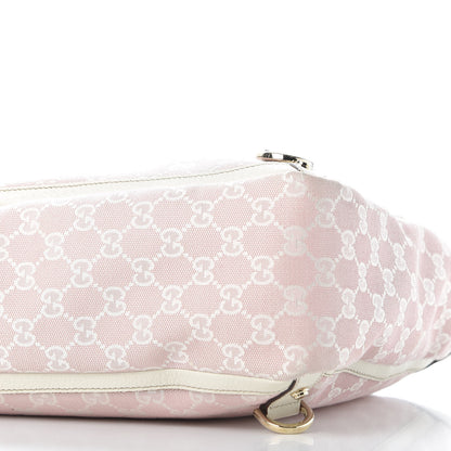 Gucci Monogram Large Abbey Tote Pink 6 of 10