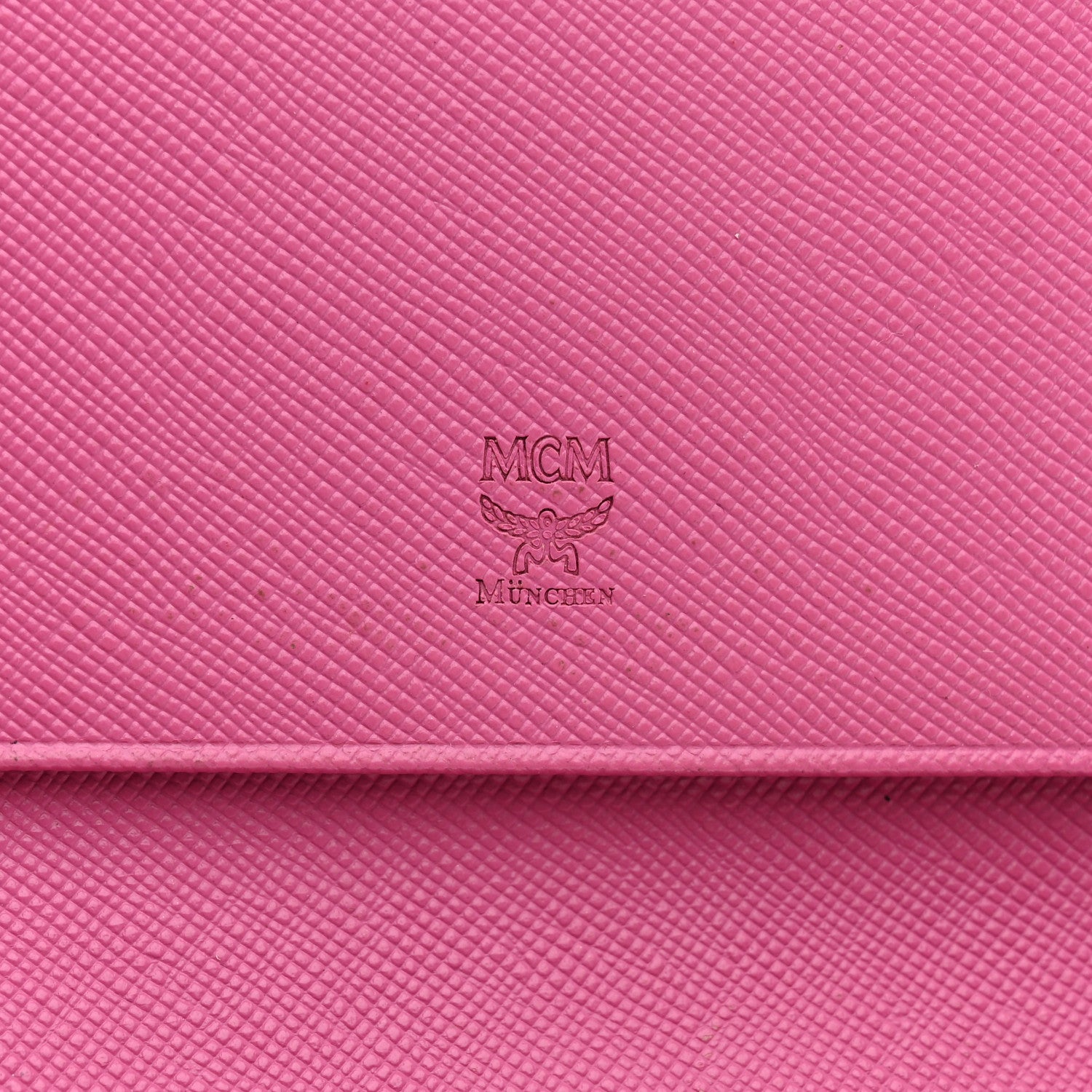 MCM Visetos Continental Flap Wallet Red 6 of 10