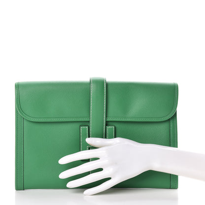 Hermes Epsom Jige PM Clutch Bambou 2 of 8