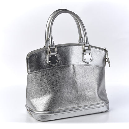 Louis Vuitton Suhali Lockit PM Silver 2 of 10