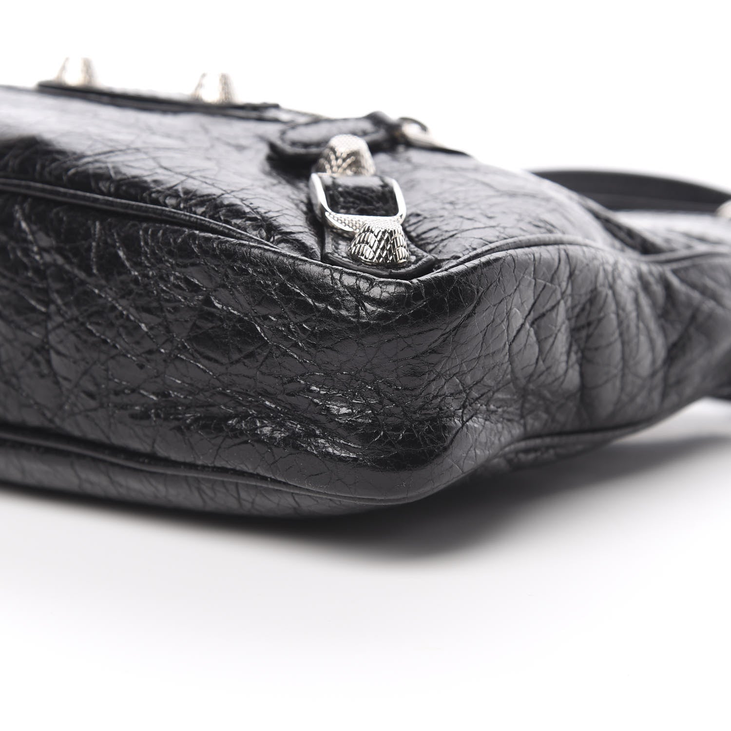 Balenciaga Agneau Giant 12 Silver Hardware Hip Black 10 of 10
