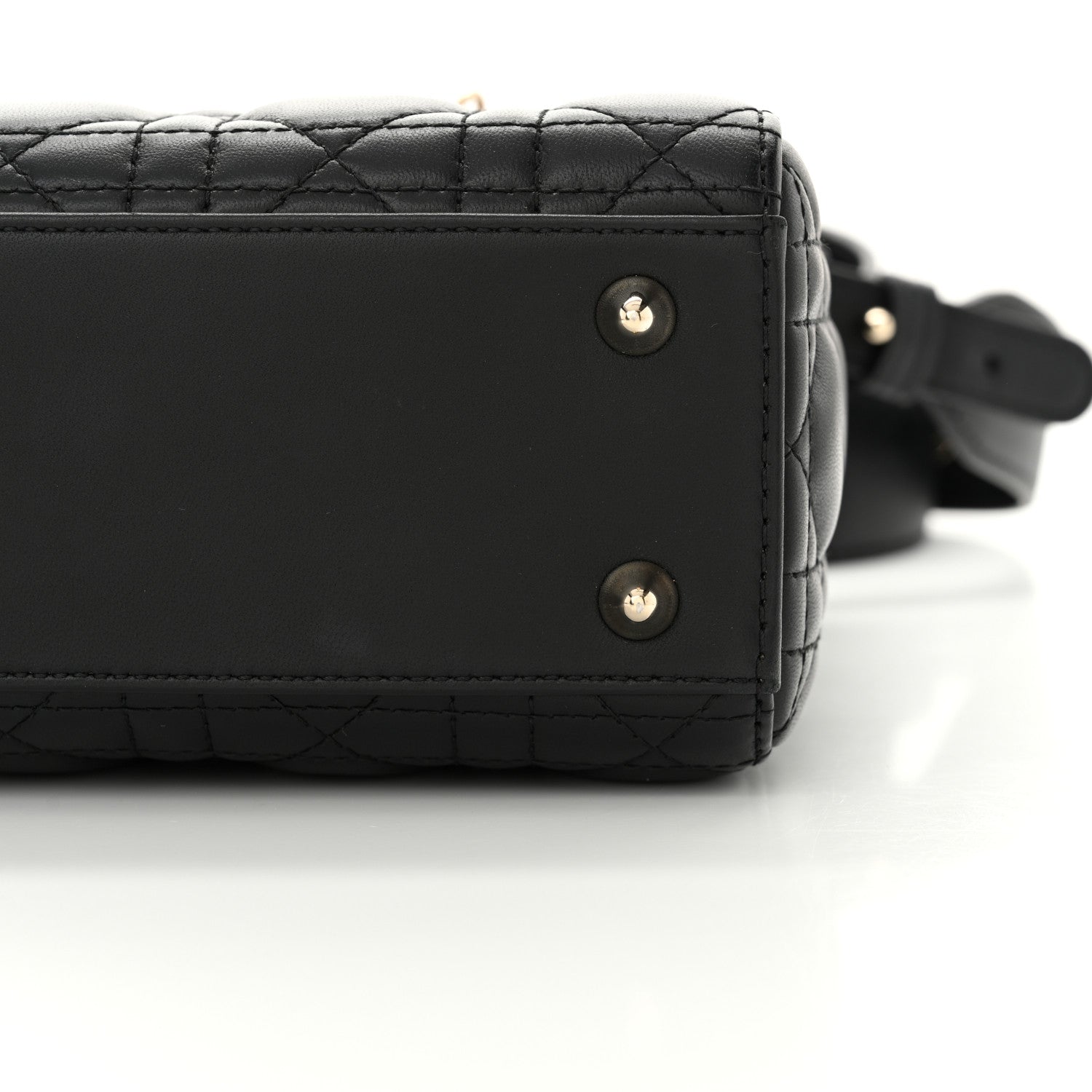 Christian Dior Lambskin Cannage Small My ABCDior Lady Dior Black 11 of 11