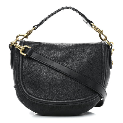 Mulberry Spongy Pebbled Small Effie Satchel Black 1 of 12