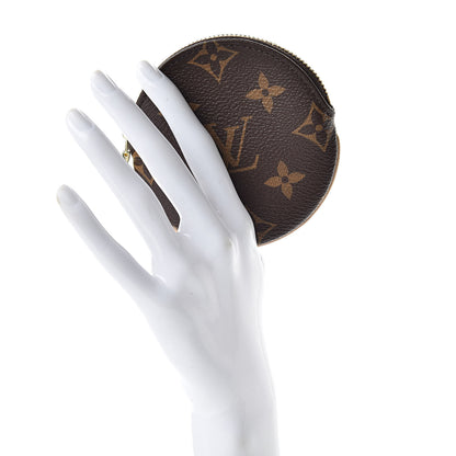 Louis Vuitton Monogram Round Coin Purse 2 of 7