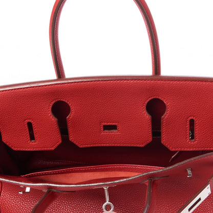 Hermes Togo Birkin 30 Rouge Vif 15 of 33