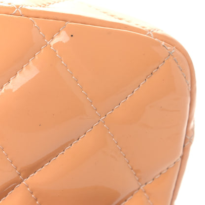 Chanel Patent Quilted Jumbo Double Flap Light Pink 12 of 17