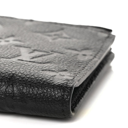 Louis Vuitton Empreinte Adele Wallet Black 8 of 9
