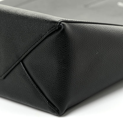 Celine Grained Calfskin Small Vertical Cabas Black 6 of 18