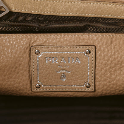 Prada Vitello Daino Tote Sabbia 9 of 10