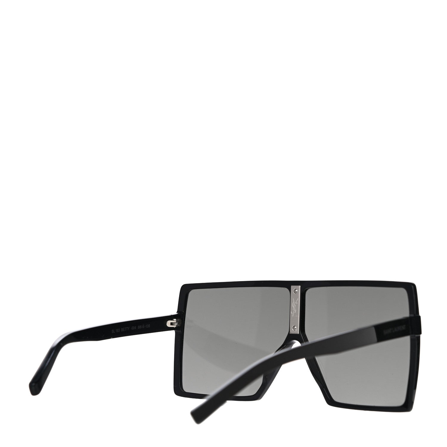 Saint Laurent Acetate Betty Sunglasses SL183 Black 3 of 8