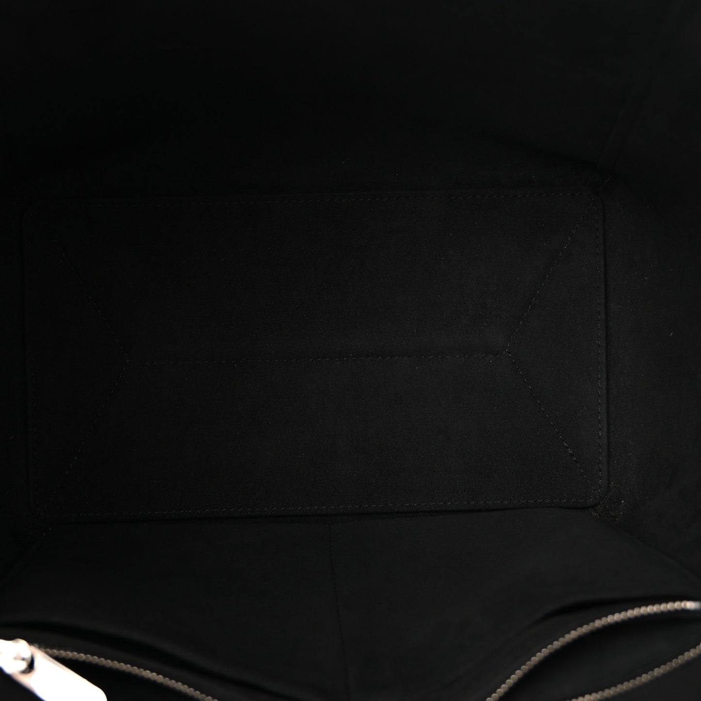 Calfskin Lockme Cabas Black
