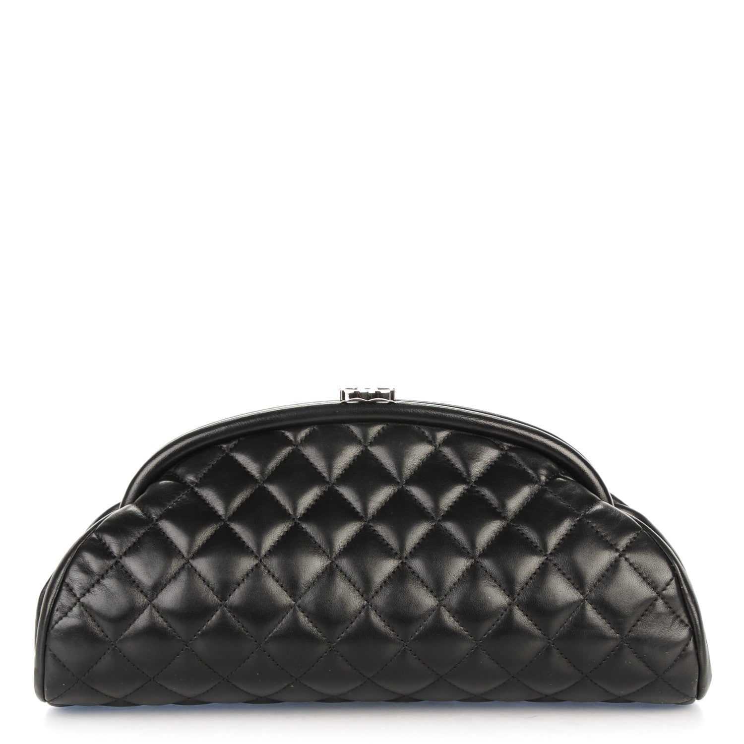 Chanel Lambskin Quilted Timeless Clutch Black 1 of 7