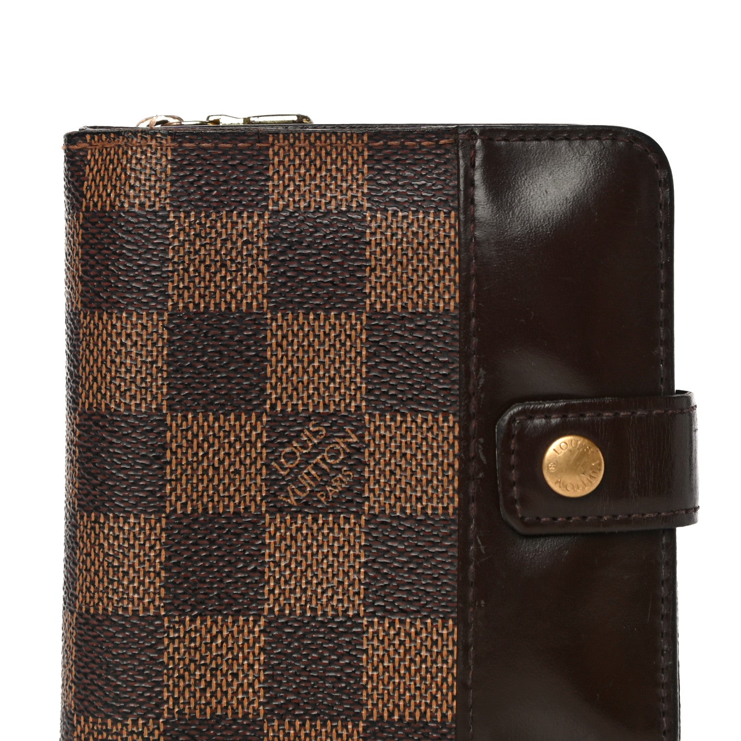 Louis Vuitton Damier Ebene Zippe Zipped Compact Wallet 8 of 13