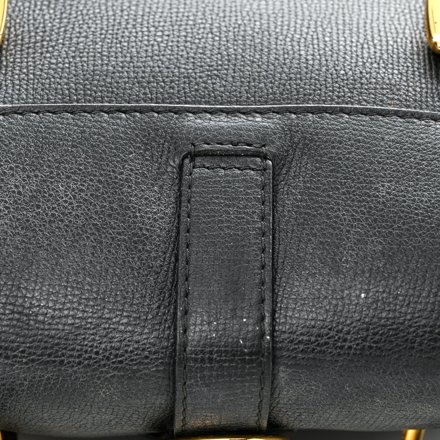 Derby Calfskin Medium Milverton Satchel Black