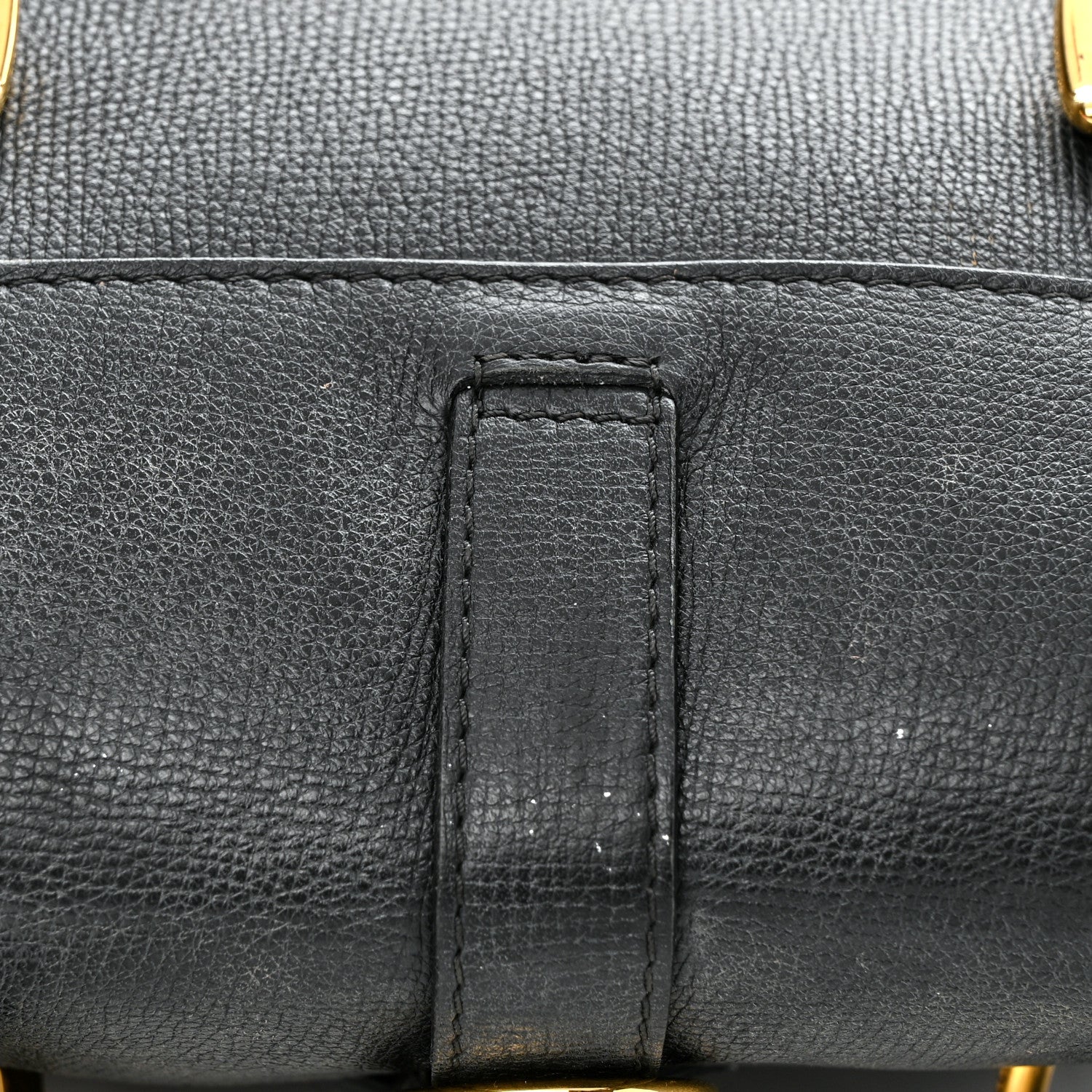 Burberry Derby Calfskin Medium Milverton Satchel Black 14 of 15