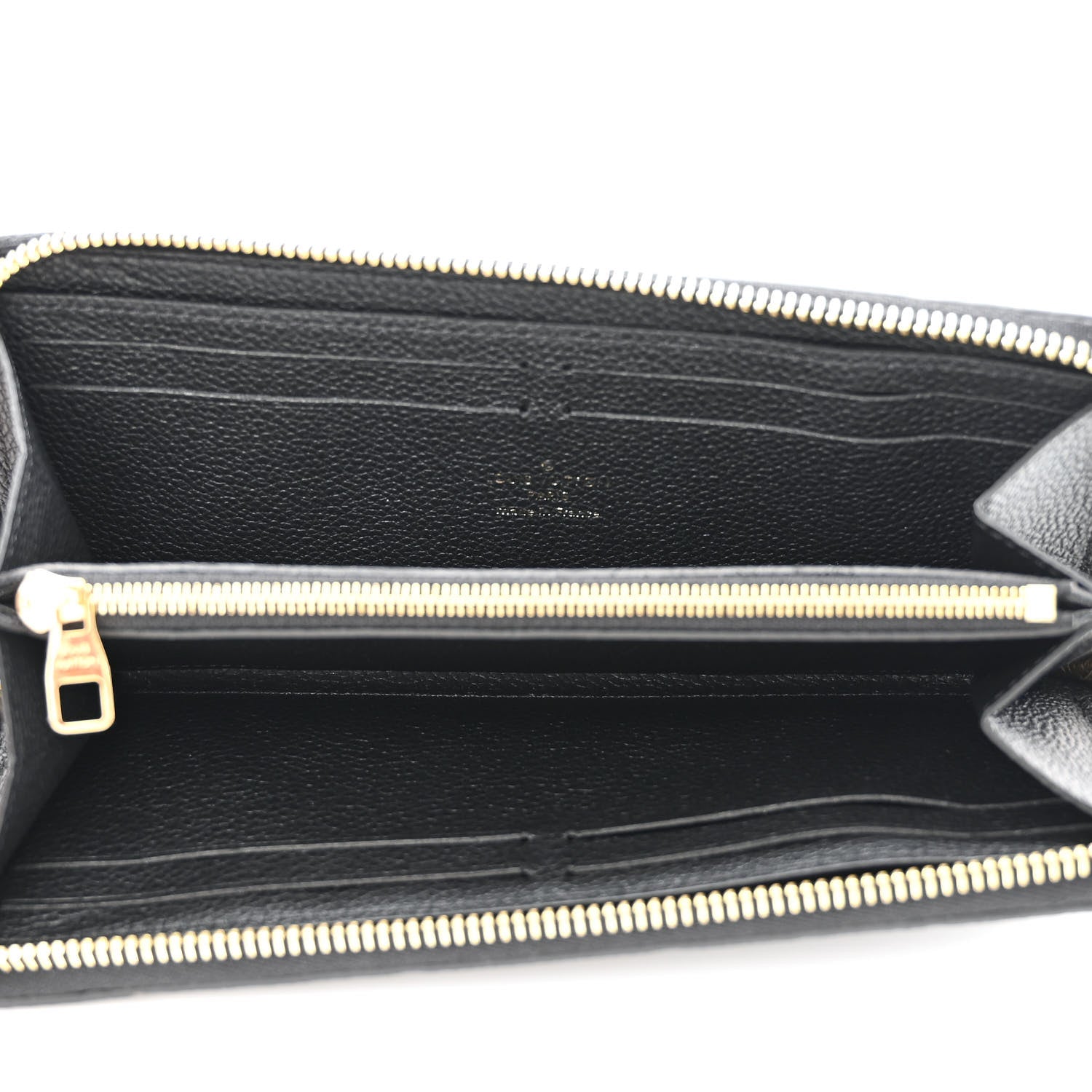 Louis Vuitton LOUIS VUITTON Empreinte Clemence Wallet Black 5 of 9