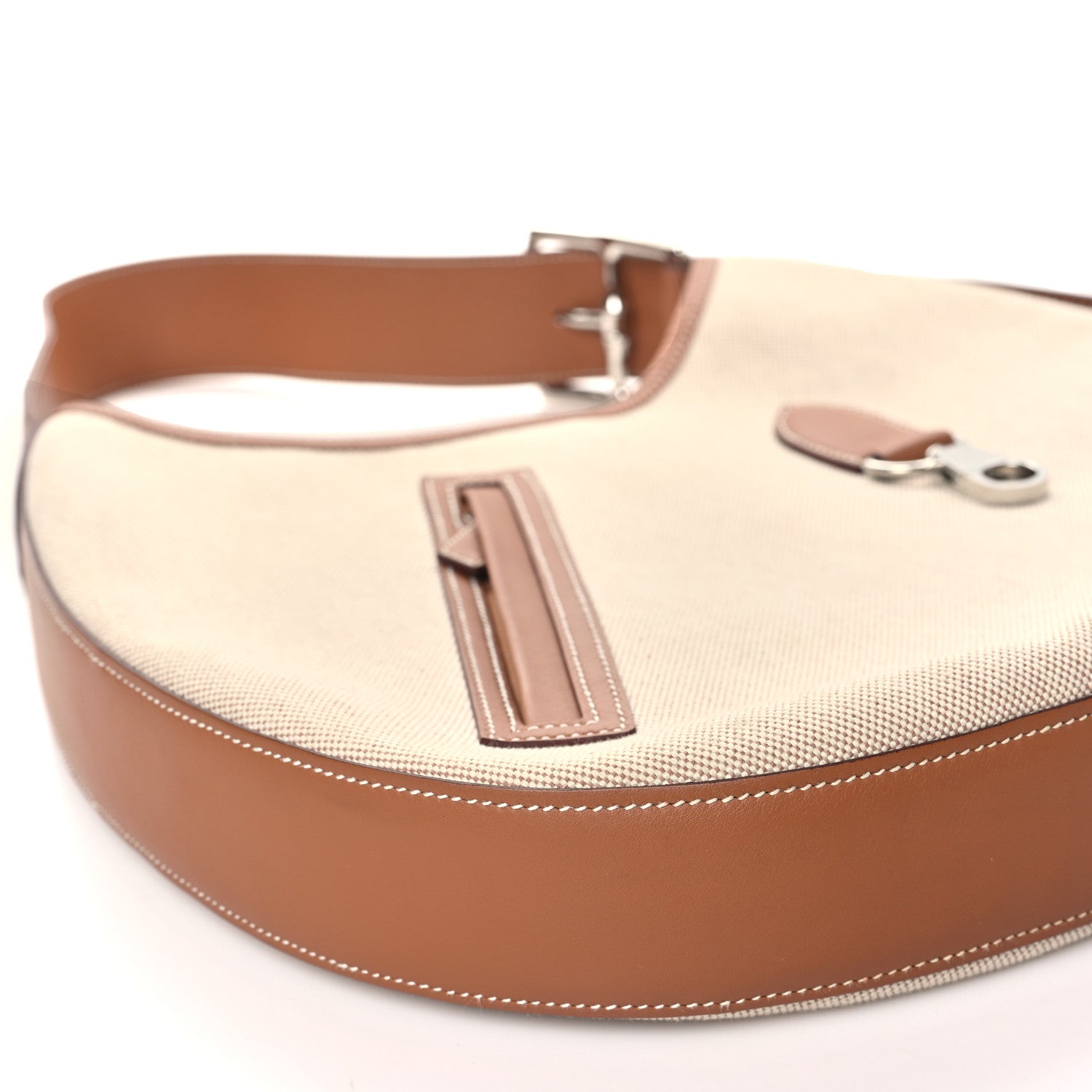 Hermes Canvas Swift Arcon Beige Gold 9 of 12