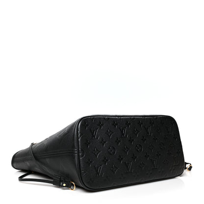 Louis Vuitton Empreinte Monogram Giant Neverfull MM Black 5 of 11