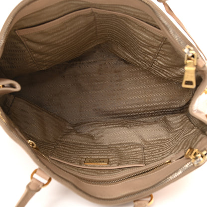 Prada Saffiano Medium Galleria Double Zip Tote Cammeo 5 of 16