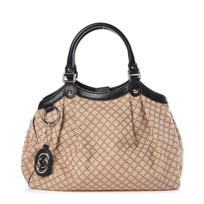 Gucci Diamante Medium Sukey Tote Black 1 of 11