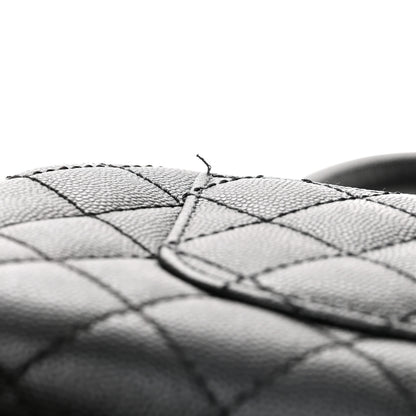 Chanel Caviar Quilted Mini Coco Chain Handle Flap Black 11 of 11