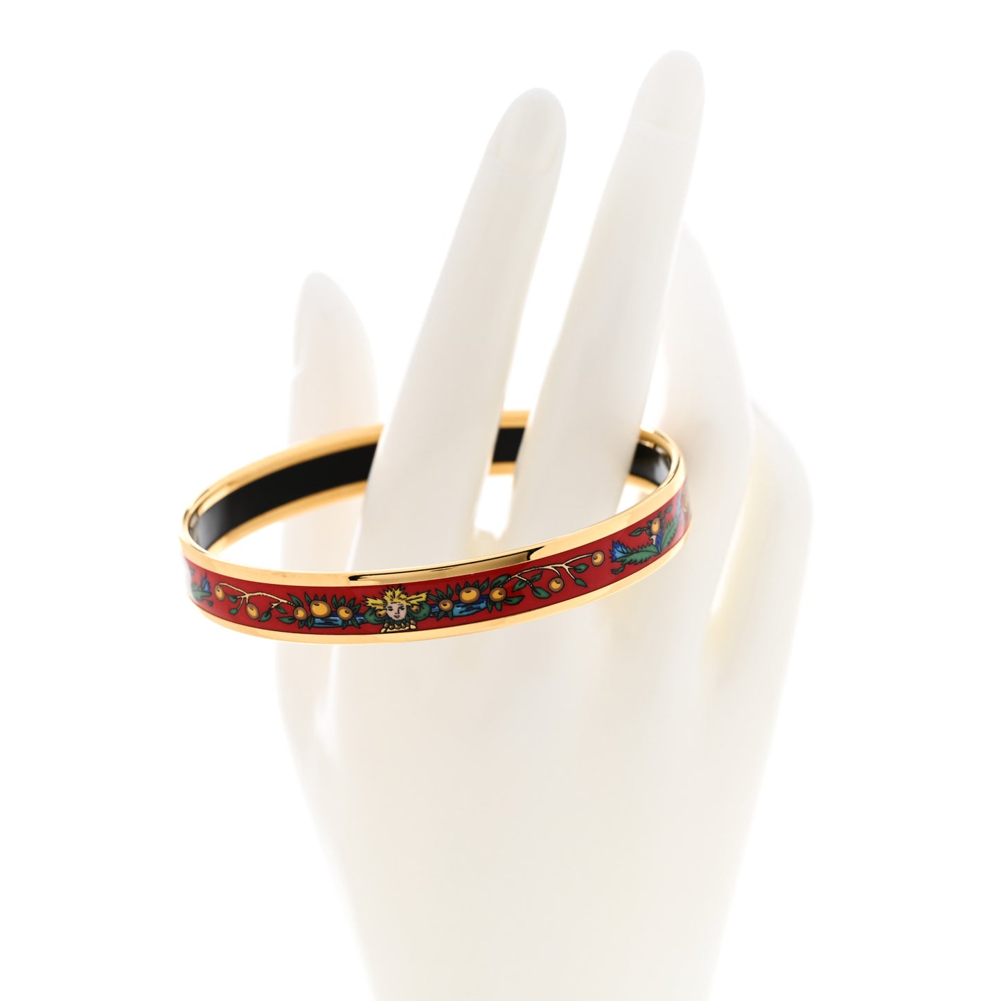 Enamel Printed Narrow Bracelet