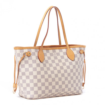 Louis Vuitton Damier Azur Neverfull PM 2 of 12