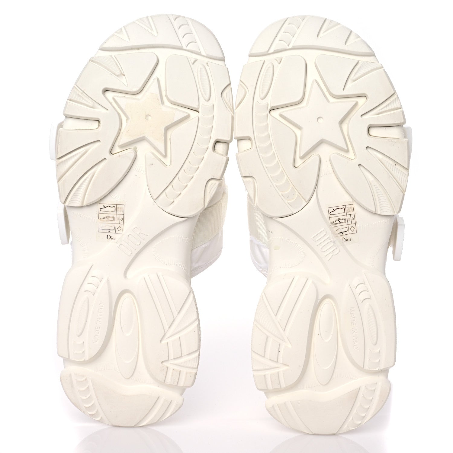 Christian Dior Technical Fabric Camouflage D-Wander Slide Sandals 41 White 5 of 13