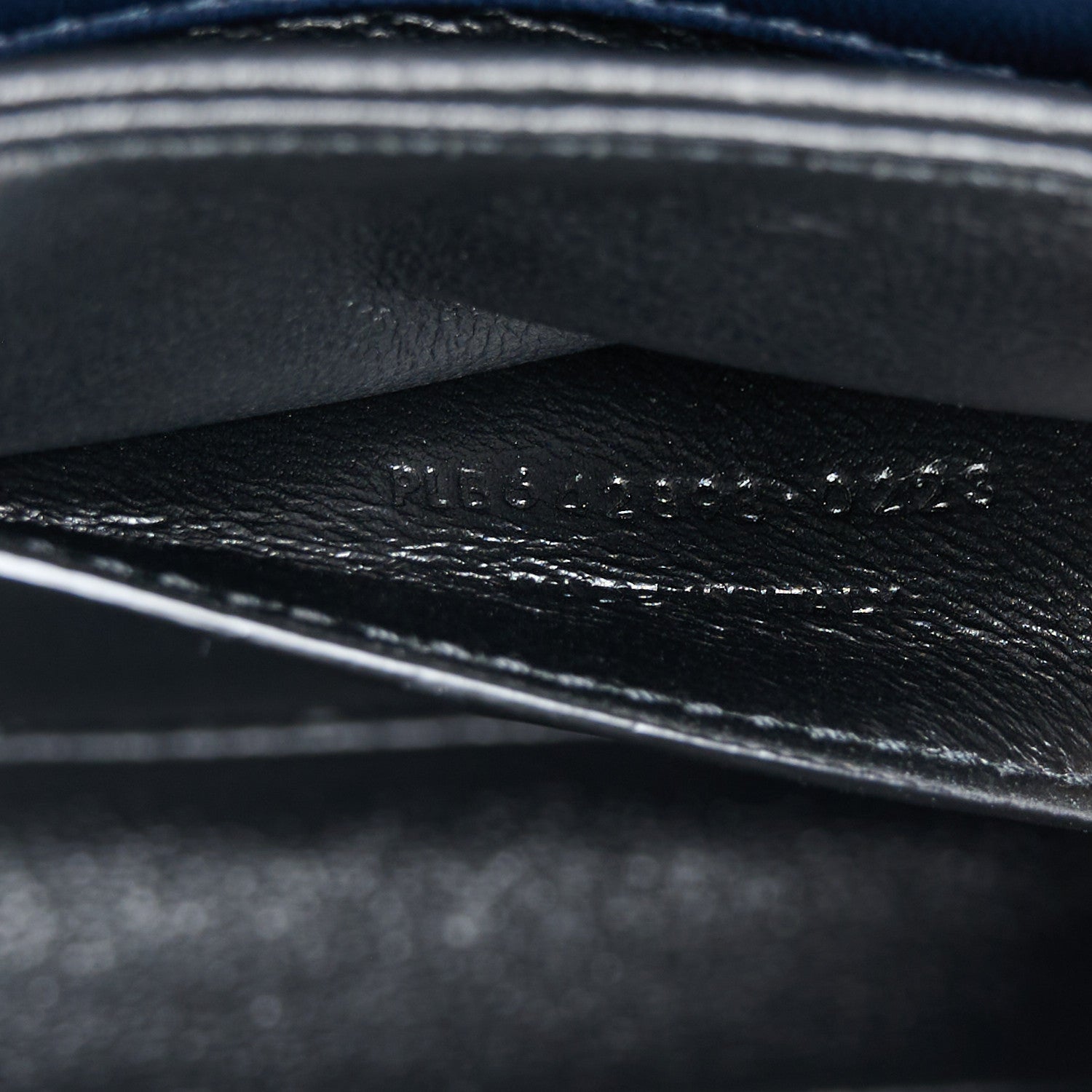 Saint Laurent Calfskin Matelasse Monogram Chain Bag Red Navy 7 of 11