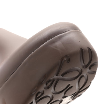 Loewe Foam Rubber Terra Clogs Sandals 38 Shitake 9 of 9