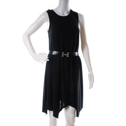 Hermes Box Togo 32mm H Belt 80 Black Chocolate 2 of 8