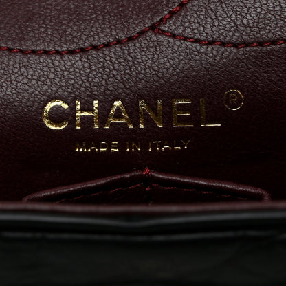 Chanel Aged Calfskin Quilted 2.55 Reissue 226 Flap Black 6 of 10