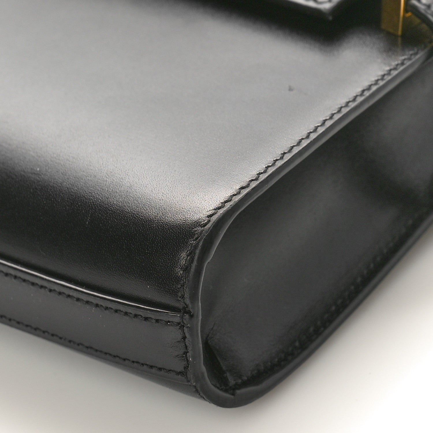 Saint Laurent Smooth Calfskin Mini Manhattan Shoulder Bag Black 8 of 8