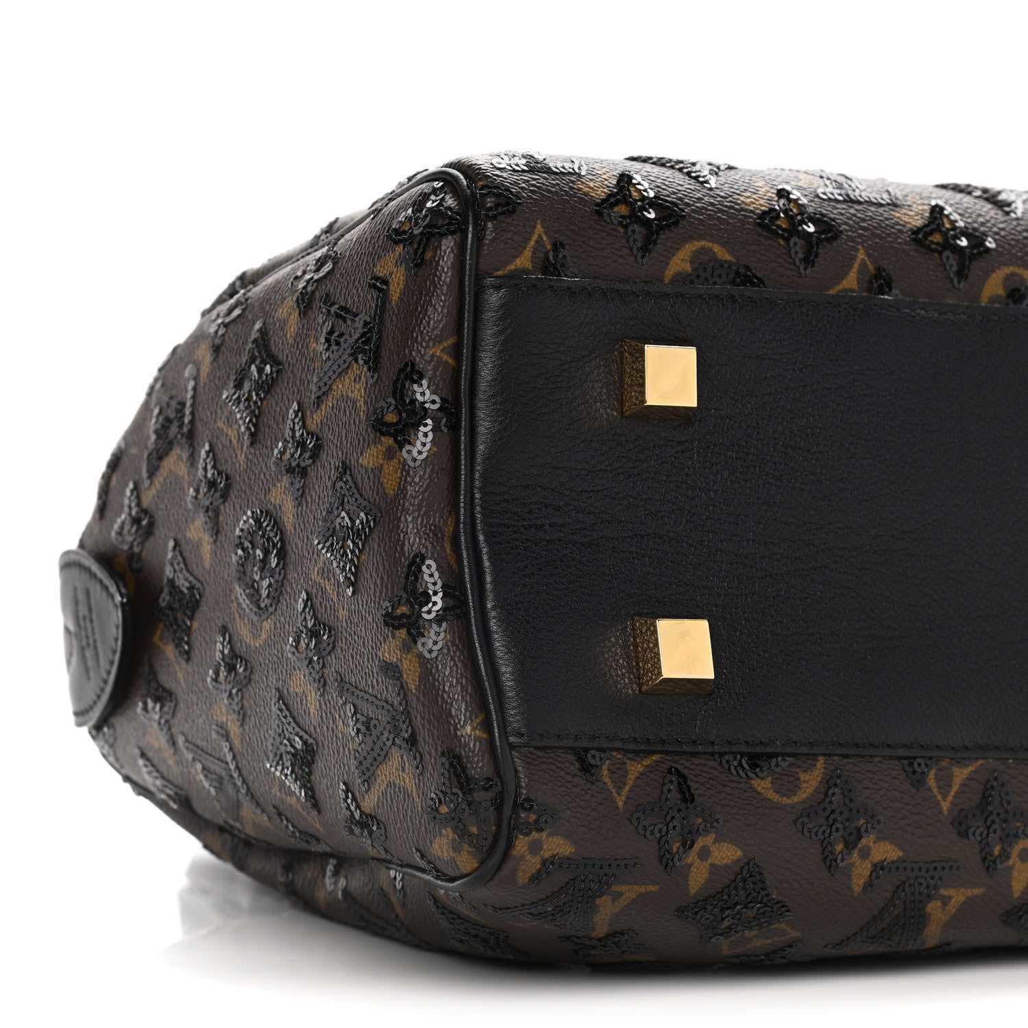 Louis Vuitton Monogram Sequins Eclipse Speedy 28 Black 9 of 11